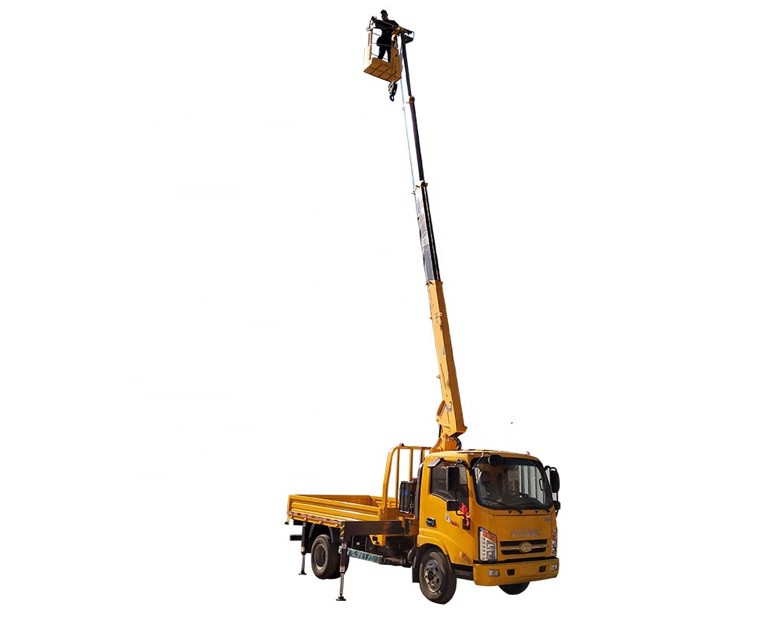 Utility Truck Telescopic Cranes 4Ton Lifting00