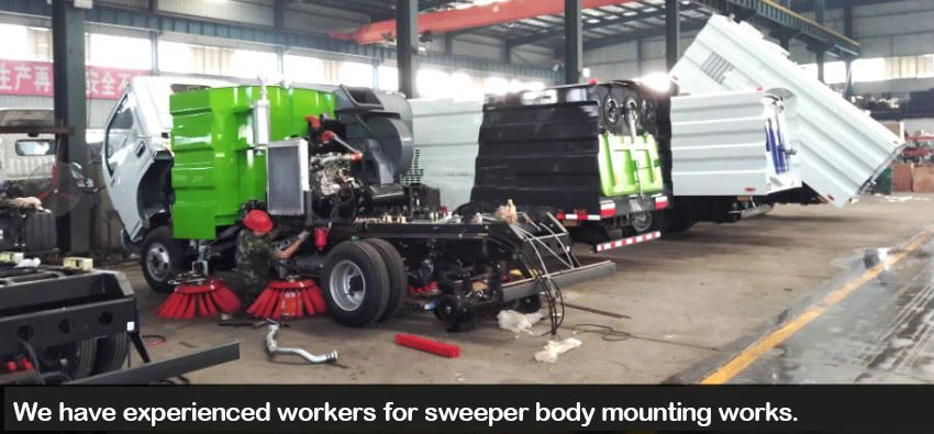 Road Sweeper Cleaning Truck 12