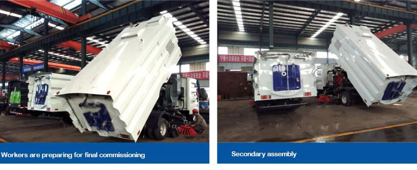 Road Sweeper Cleaning Truck 13