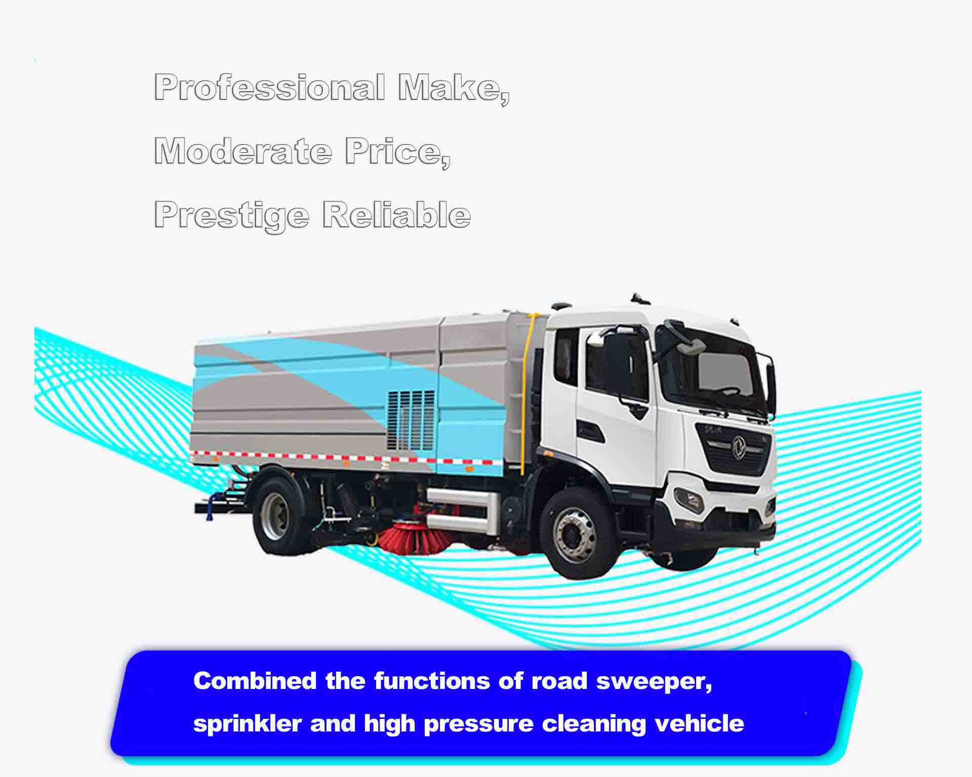 Road Sweeper Cleaning Truck2