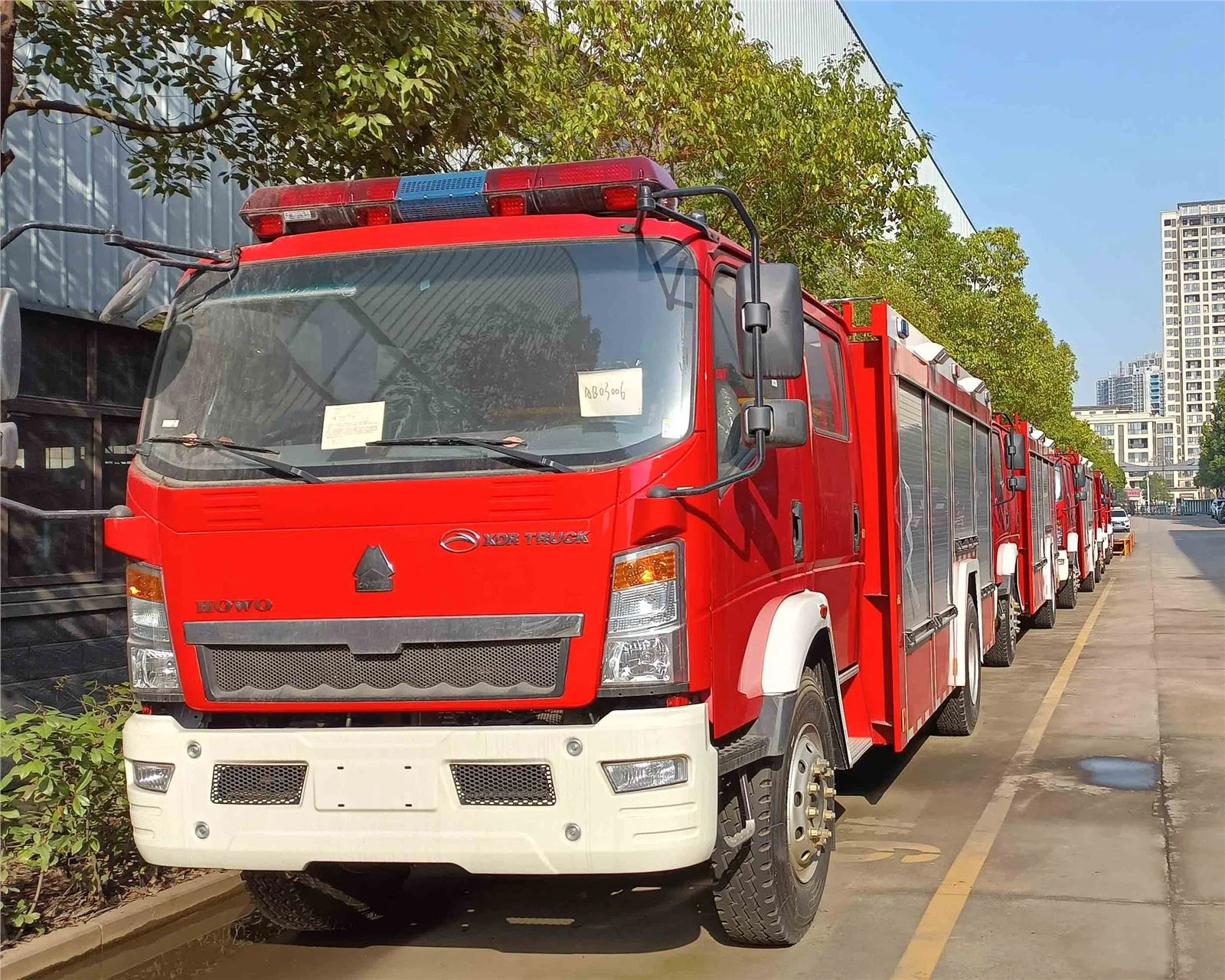 10 ton HOWO Fire Water Truck 1