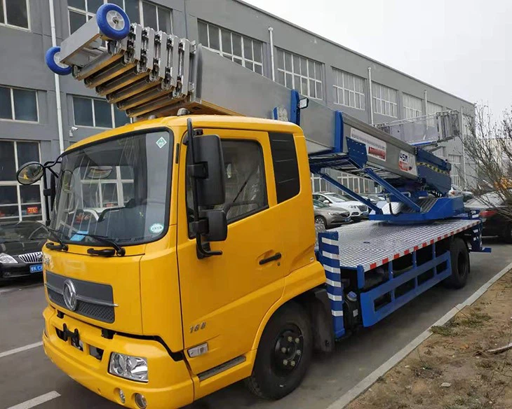 45m Ladder Lift Mounted on Dongfeng Truck 1