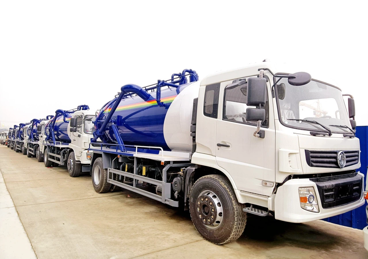 Dongfeng 10000L Vacuum Sewer Truck 9