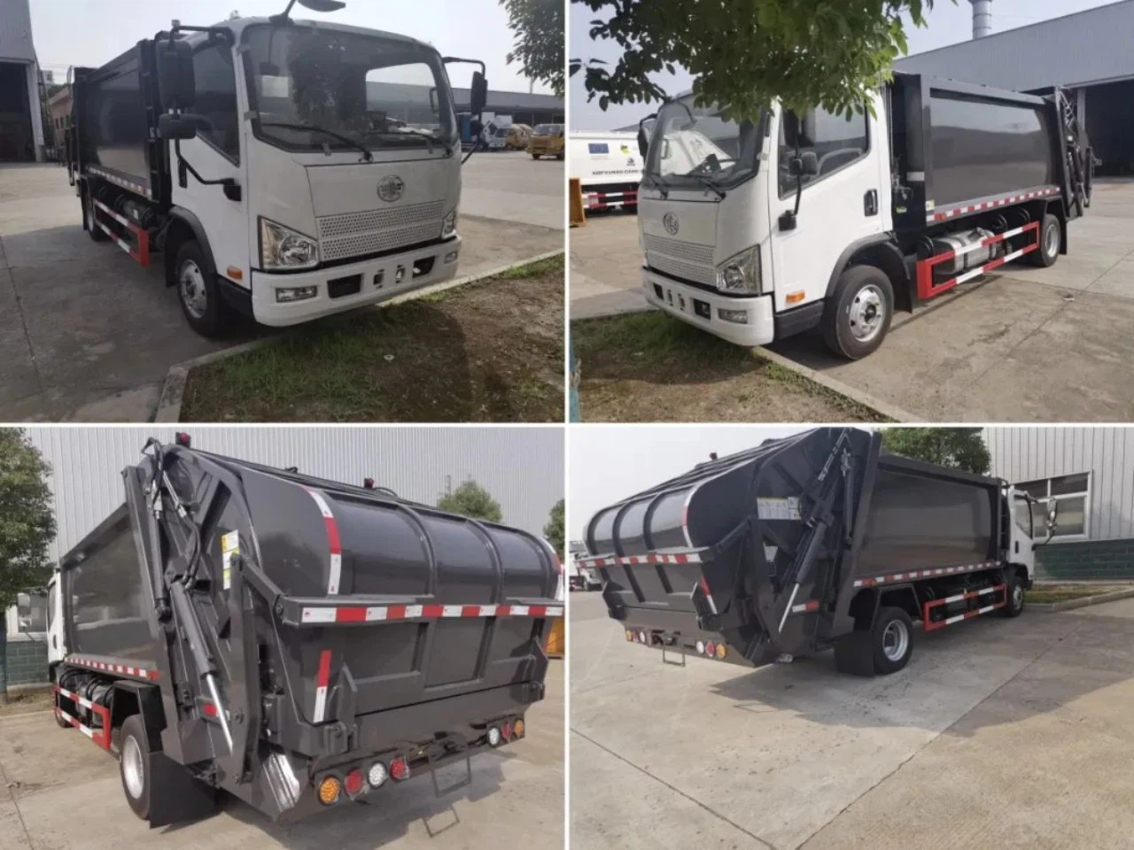 6 CBM 4x2 Refuse Collector Rear Loader Garbage Truck 8